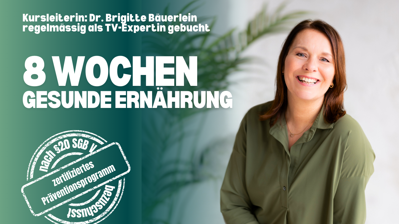8 Wochen gesunde Ernährung